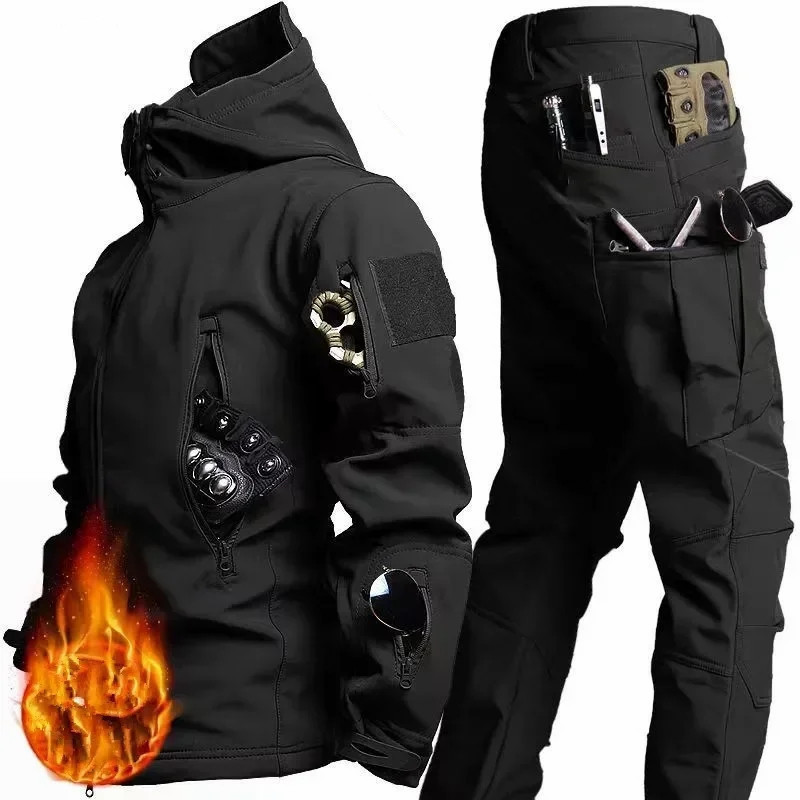 Men's Winter Autumn Fleece Jac - Fishing Jacket Waterproof ulasan dan harga